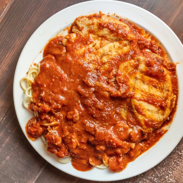 Chicken Cacciatore.