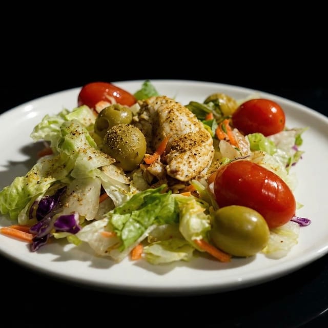 Tossed Green Salad.