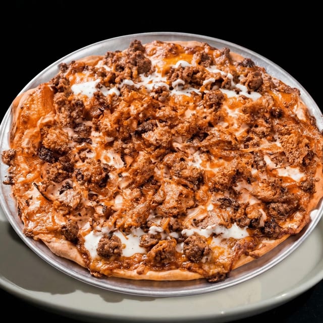 All Meat Specialty Pizza.